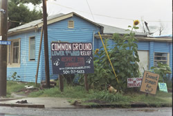 Common Ground relief house in the Lower Ninth Ward - Click for a larger image Common Ground relief house in the Lower Ninth Ward - Click for a larger image