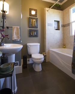 Photo of Bathroom Remodel - Click for a larger image Photo of Bathroom Remodel - Click for a larger image