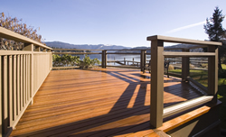 Photo of Cedar and Glass Deck - Click for a larger image Photo of Cedar and Glass Deck - Click for a larger image