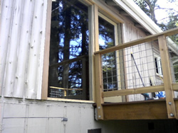 Photo of Composite and Cedar Deck - Click for a larger image Photo of Composite and Cedar Deck - Click for a larger image