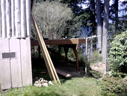 Photo of Composite and Cedar Deck - Click for a larger image Photo of Composite and Cedar Deck - Click for a larger image