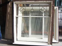 Salvaged windows, ready for reuse - Click for a larger image Salvaged windows, ready for reuse - Click for a larger image