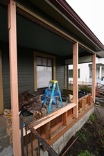 Photo of Constructing the project - Click for a larger image Photo of Constructing the project - Click for a larger image